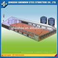 Structural Steel Chicken Farm House Buildings Broiler Poultry House Design